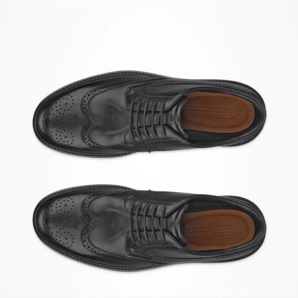 ECCO Metropole London Wingtip Oxford Shoes Men's Sz 11 Preppy Business Casual